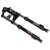 voorvork breed kort zwart Maxi EBR (57cm)